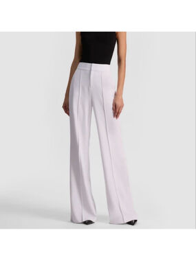 Alice + Olivia White Formal Trousers Size 6
